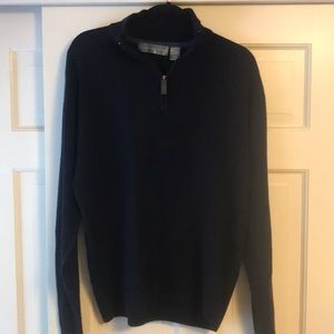 Oscar De La Renta Men’s 1/4 Zip Sweater